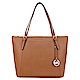 MICHAEL KORS CIARA 防刮牛皮托特包(大/棕) product thumbnail 1