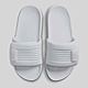 NIKE OFFCOURT ADJUST SLIDE 女休閒拖鞋-白-DV1033101 product thumbnail 1