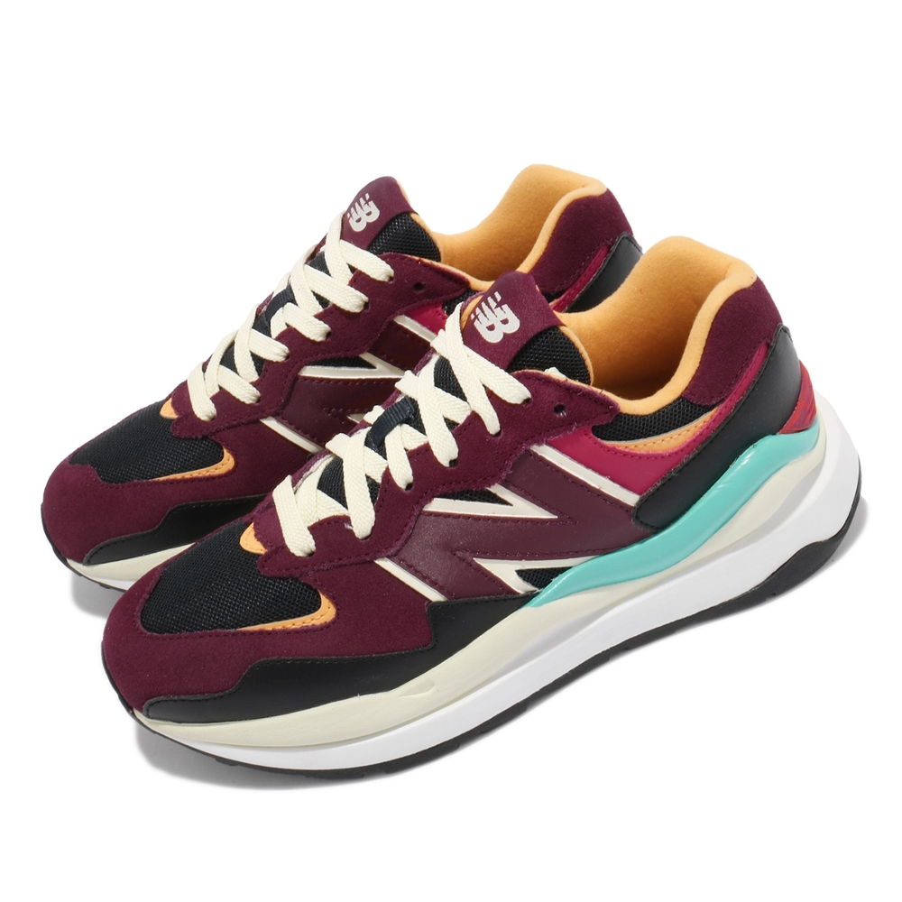 New Balance 休閒鞋 57/40 撞色 麂皮 女鞋 紐巴倫 多層次 穿搭推薦 N字鞋 彩 黑 W5740GAB