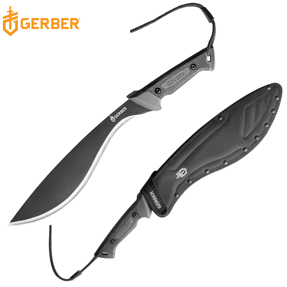 Gerber Machete 鱷魚柄曲刃砍刀31-002074