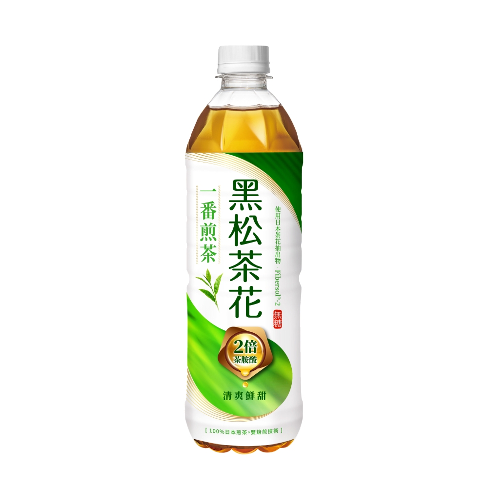 黑松 黑松茶花一番煎茶(580mlx24入)