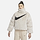 NIKE AS W NSW TF ECDWN GS COZY FUR 女休閒外套-米灰-FN0461104 product thumbnail 1