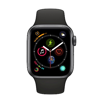 Apple Watch Series 4(GPS+網路)40mm太空灰鋁金屬錶殼+黑色錶帶