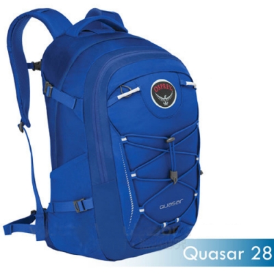 OSPREY 新款 Quasar 28L 超輕多功能城市休閒筆電背包_藍 R