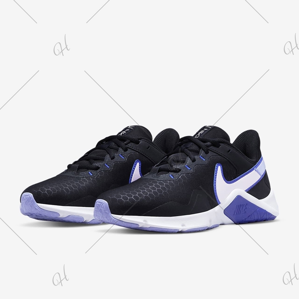 NIKE 耐吉 慢跑鞋 運動鞋 緩震 女鞋 黑紫 CQ9545-009 W LEGEND ESSENTIAL 2