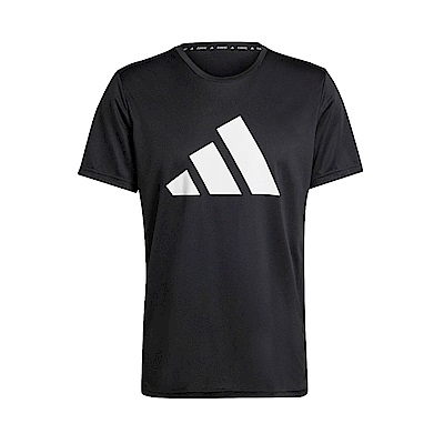 Adidas Run It Tee IL7235 男 短袖 上衣 運動 訓練 慢跑 吸濕排汗 透氣 反光 黑