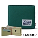 福利品 KANGOL 韓式潮流 多夾層橫式短皮夾+鑰匙圈禮盒 product thumbnail 1