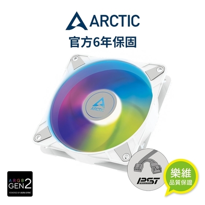 【ARCTIC】P14 PWM PST A-RGB 14公分聚流控制共享風扇 白色版