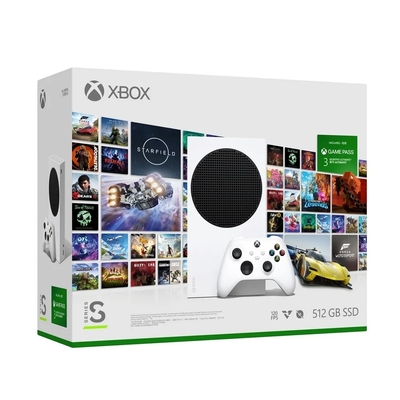 【Microsoft 微軟】XBOX Series S《Game Pass Ultimate》入門超值組 (RRS-00164)