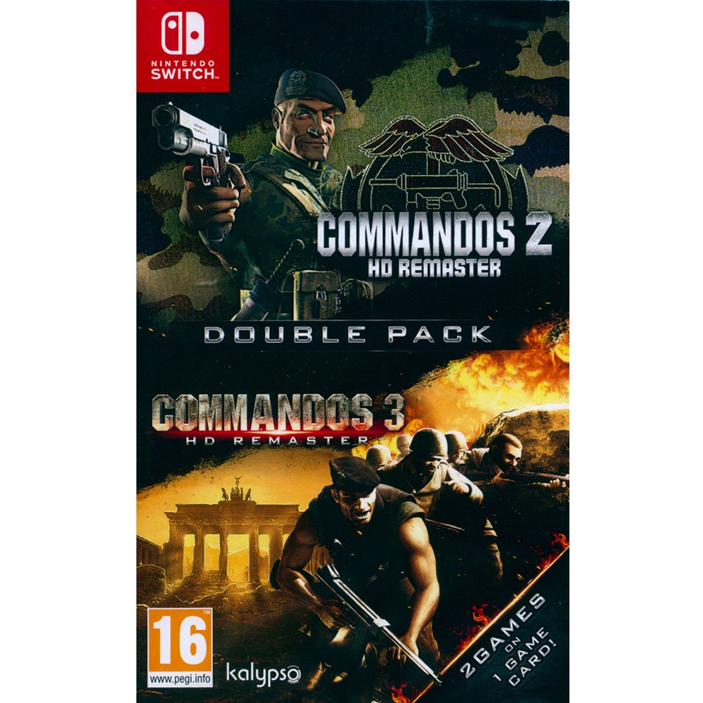 魔鬼戰將 2+3 合輯 Commandos 2 & 3 HD Remaster Double Pack - NS Switch 英文歐版