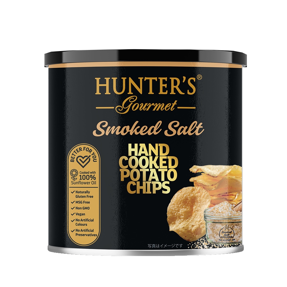Hunter's Gourmet 亨特手工洋芋片-煙燻鹽味(40g)