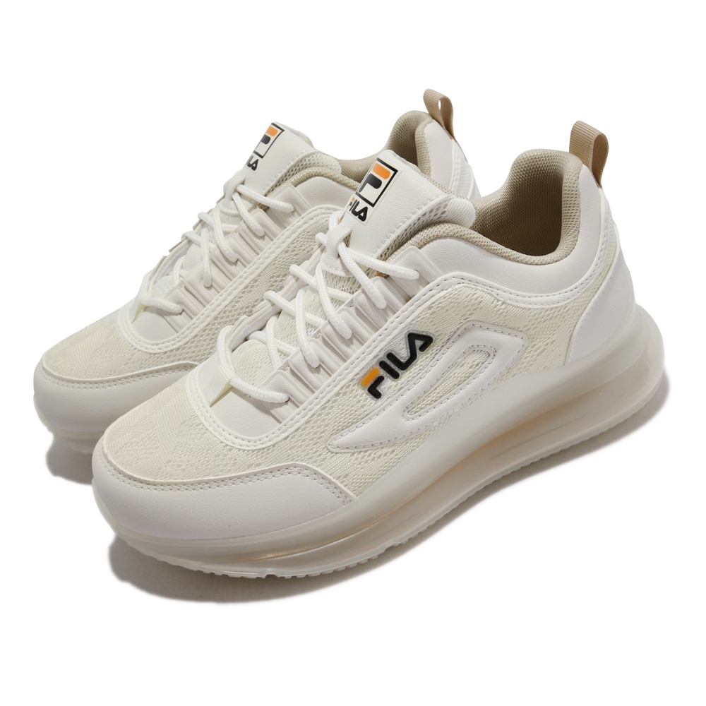 Fila 休閒鞋 Bubble Popup 2.0 女鞋 奶茶色 氣墊慢跑鞋 運動鞋 厚底 5J327W-113