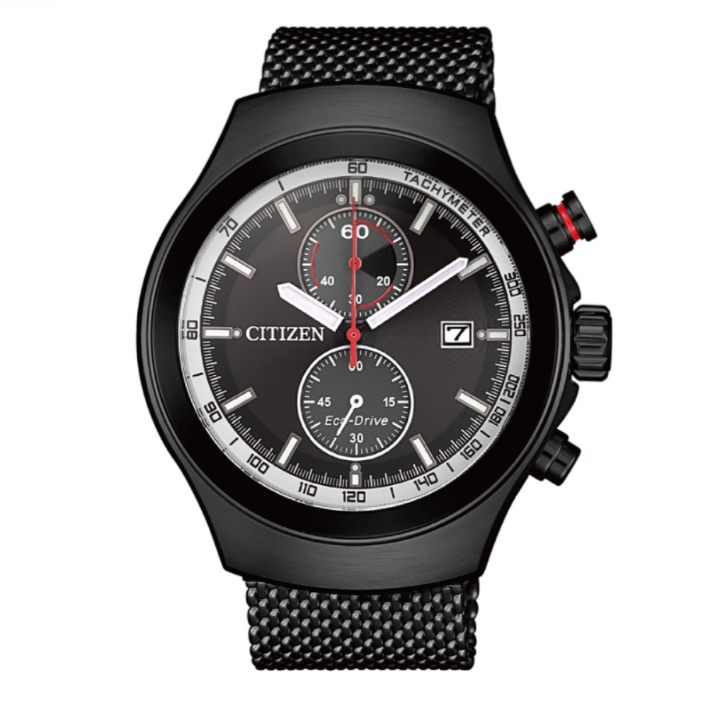 CITIZEN星辰 Chronograph系列 光動能計時腕錶 43.5mm/CA7015-82E