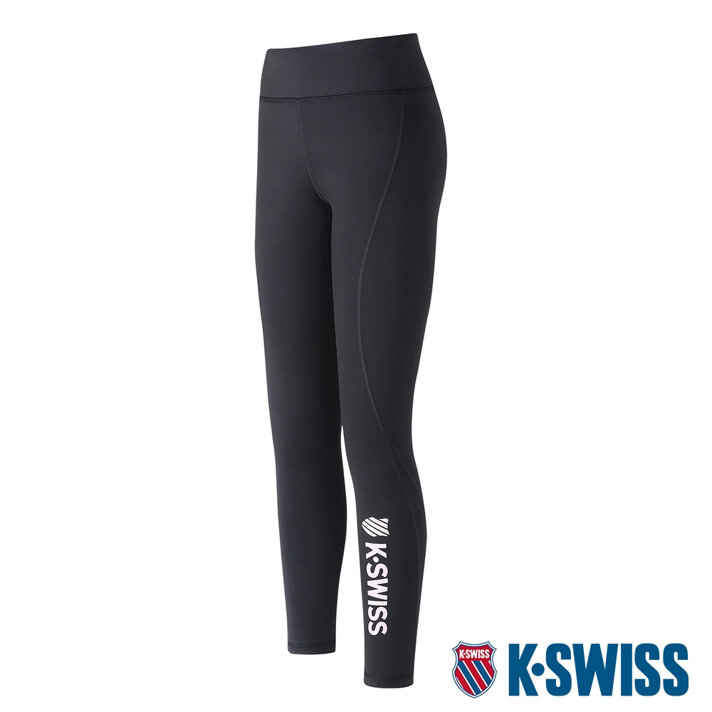 K-SWISS KS Legging運動緊身褲-女-黑