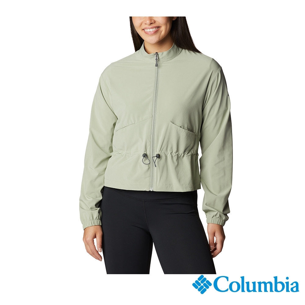 Columbia哥倫比亞 防曬/防潑風衣外套 男女均一價 (女款防潑外套-灰綠)