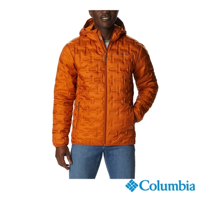 Columbia 哥倫比亞 男款 - Omni-Heat 保暖蓄熱保暖650FP羽絨連帽外套-銅棕 UWE09540IX / FW22