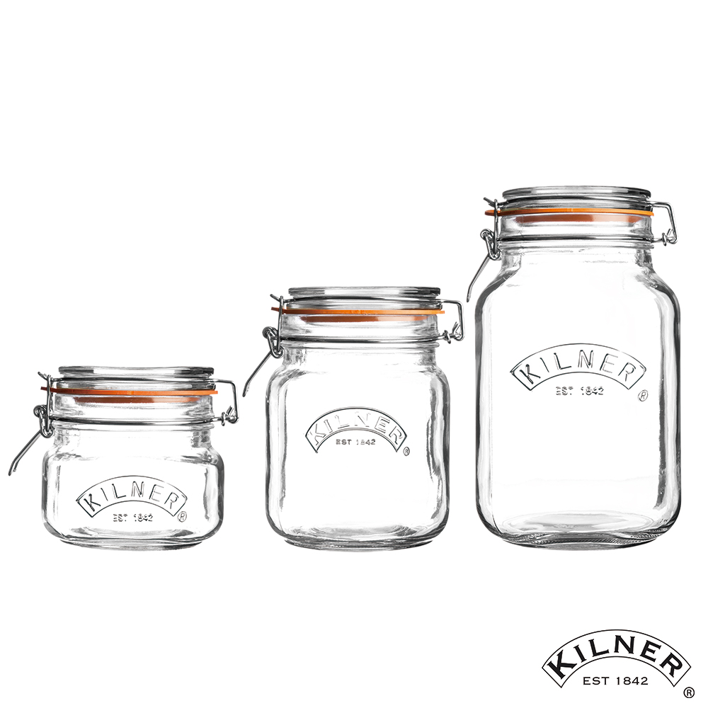 KILNER 多功能扣式密封罐三入組