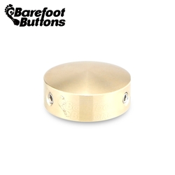 Barefoot V1 STD Brass 航太級鋁合金踩釘帽 黃銅款