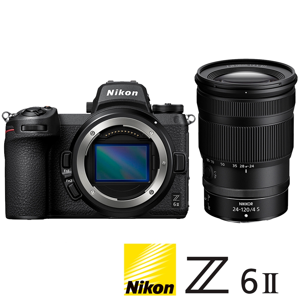NIKON Z6 II / Z62 KIT 附 Z 24-120mm F4 S (公司貨) 全片幅微單眼相機 五軸防手震 4K錄影 WIFI傳輸 直播