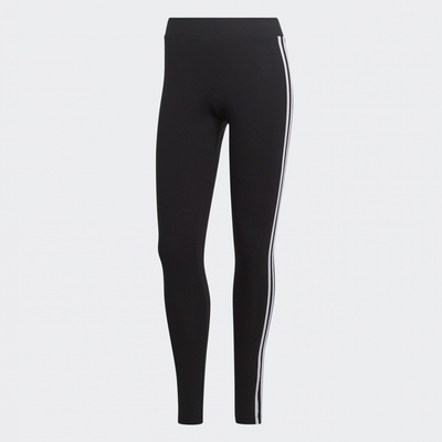 adidas 長褲 女款 運動褲 緊身褲 三葉草 亞規 3 STRIPES TIGHT 黑 IB7383