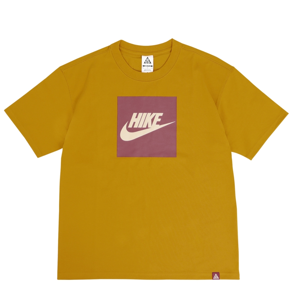 Nike 短袖上衣 ACG Hike Box Tee 男鞋 黑 芥末黃 卡其 短T 休閒 寬鬆 T恤 DR7756-727