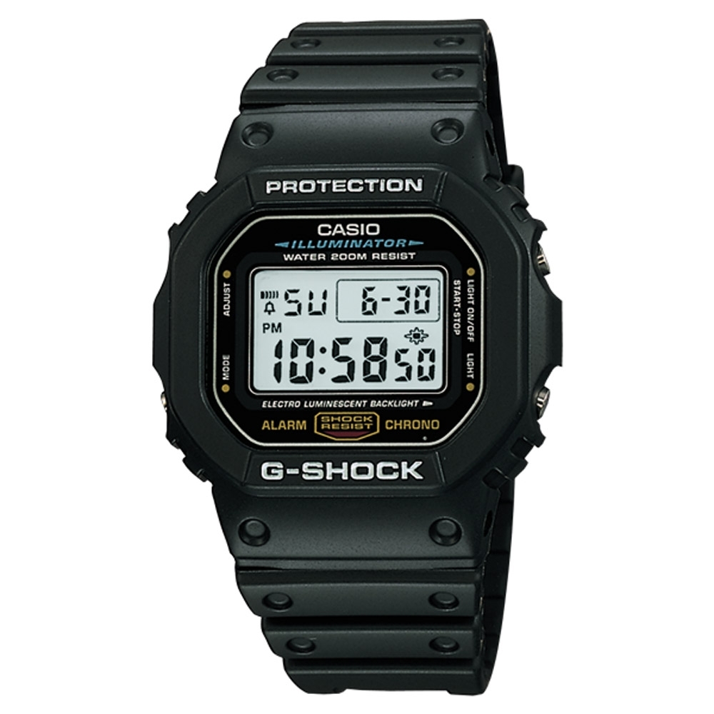 CASIO卡西歐經典代表款(DW-5600E-1 | G-SHOCK | Yahoo奇摩購物中心