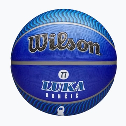 Wilson 籃球 NBA Doncic 東契奇 藍 達拉斯小牛 獨行俠 Mavericks 標準7號球 室外球 WZ4006401XB7