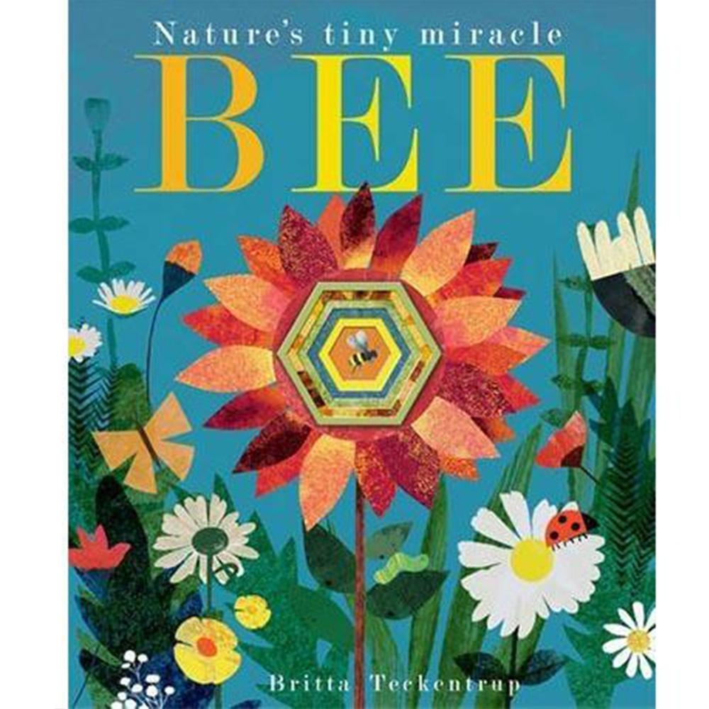 Bee：Nature's Tiny Miracle 小蜜蜂忙碌的一天疊層洞洞書 | 拾書所