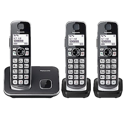 Panasonic 國際牌 DECT 中文數位無線電話 KX-TGE613 TW