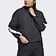 Adidas MET WV JKT HF2469 女 連帽外套 夾克 風衣 運動 訓練 亞洲版 簡約 拉鍊口袋 黑 product thumbnail 1