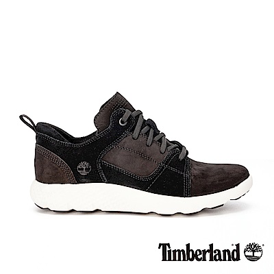 Timberland 女款FlyRoam黑色絨面運動鞋