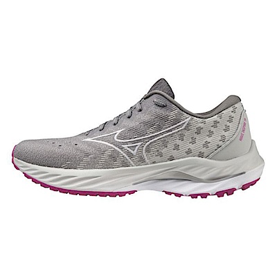 Mizuno Wave Inspire 19 SSW [J1GD231323] 女 慢跑鞋 運動 路跑 支撐型 淺灰