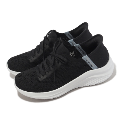 skechers 休閒鞋 ultra flex 3 slip-ins 女鞋 黑 白 瞬穿科技 運動鞋 記憶鞋墊 896211bkw