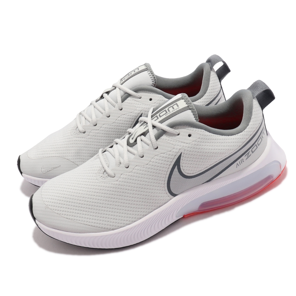 Nike 慢跑鞋 Air Zoom Arcadia GS 女鞋 氣墊 避震 透氣 包覆 大童 運動穿搭 灰 白 CK0715-011