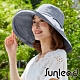 Sunlead 防曬護頸寬緣。小顏效果防風吹落抗UV遮陽帽/傘帽 (藍灰色) product thumbnail 1
