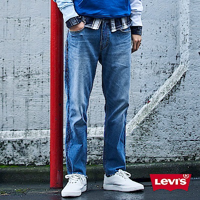 Levis 男款 511 低腰修身窄管牛仔長褲 率性INSIDE OUT