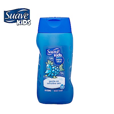Suave Kids 兒童沐浴乳355ml_低敏溫和藍莓味