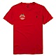 Polo Ralph Lauren 年度熱銷旗幟小馬圓領素面短袖T恤-紅色 product thumbnail 1