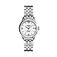 TISSOT 天梭 官方授權 Le Locle Lady 藝術時尚機械女錶 送禮首選-銀/25mm T41118334 product thumbnail 1