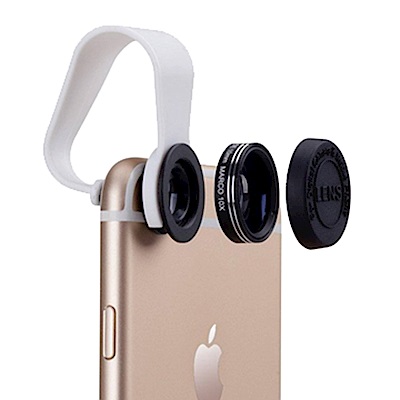 Momax 2合1 鏡頭夾(110度廣角&10倍微距)