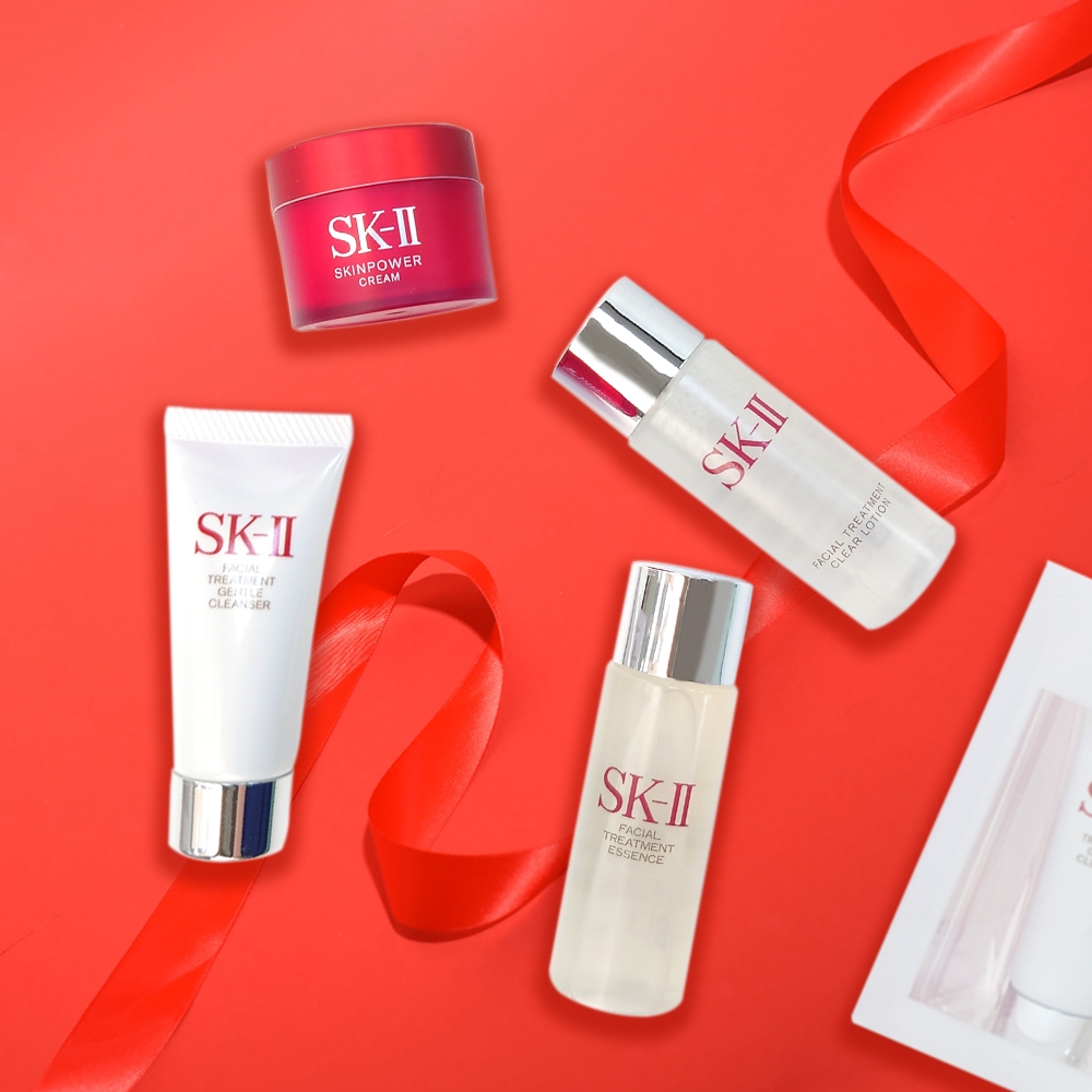 SK-II 青春露亮采活膚保養潔顏四件組旅行組| SK-II | Yahoo奇摩購物中心