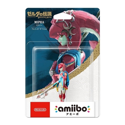 Switch Amiibo 公仔 薩爾達曠野之息 -米法 四英傑