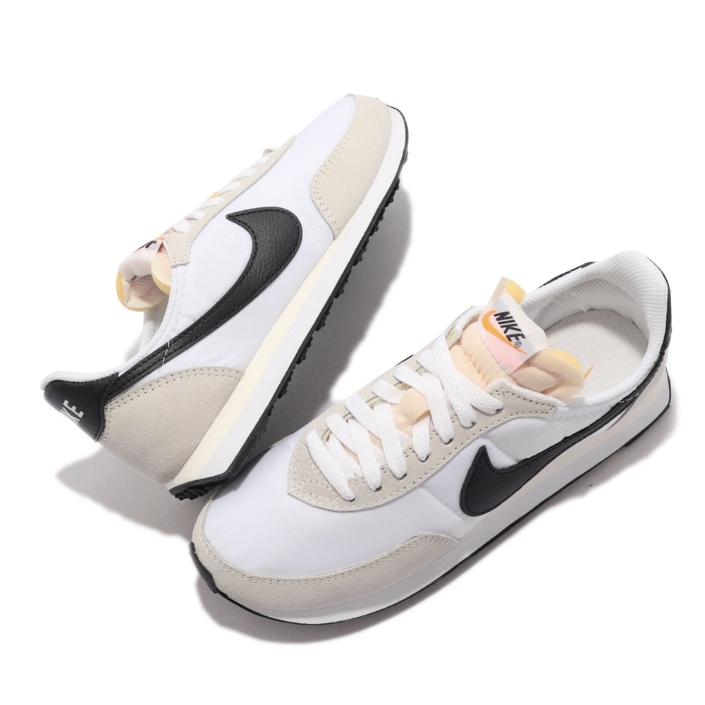 Nike Waffle Trainer 2 ESS 女鞋休閒鞋經典鬆餅格紋鞋底球鞋穿搭白黑