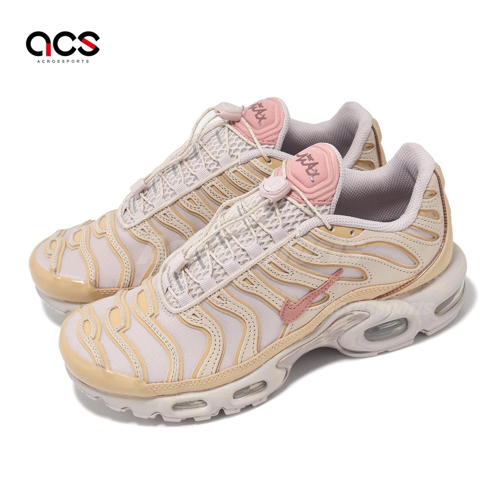 Nike 休閒鞋Wmns Air Max Plus 女鞋金紅氣墊厚底反光復古FZ5062-160