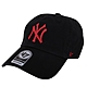 NEW ERA - 洋基NY 紅繡線第47章品牌中性棒球帽 (黑) product thumbnail 1