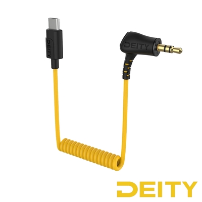 DEITY 3.5mm TRS TO USB-C C21 彈簧音源線 公司貨