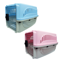 新型寵物運輸籠/寵物外出提籠S(藍色/粉色)