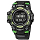 G-SHOCK CASIO 卡西歐 多功能運動 藍牙 半透明 電子液晶 手錶-黑綠色/48mm product thumbnail 1