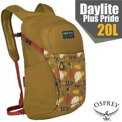 【OSPREY】Daylite Plus Pride 超輕多功能隨身背包20L.攻頂包_自豪森林