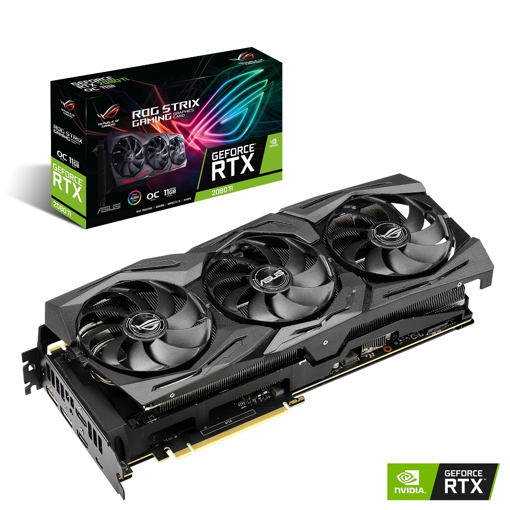 ASUS華碩 ROG Strix  RTX 2080Ti O11G GAMING 顯示卡